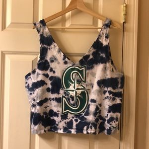 Seattle Mariners crop tank top.